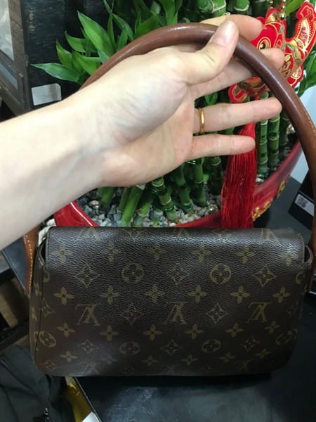 Túi LV Hoa Nâu 20cm+