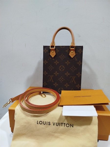 Túi LV Đứng Hoa Nâu KG+