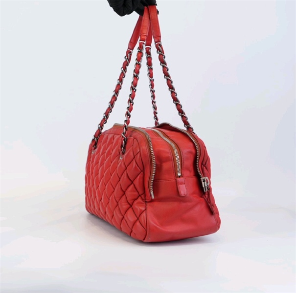 Túi Chanel màu đỏ cam KG+