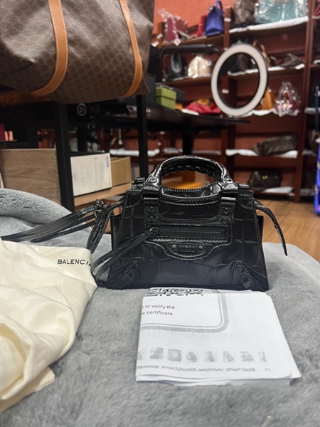 TÚI Balenciaga Le City black+