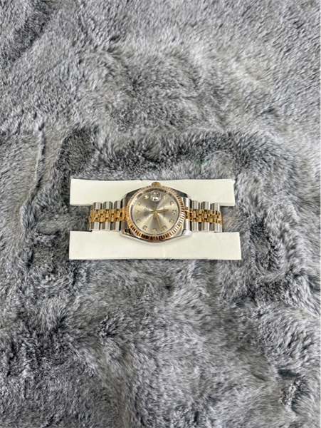 Đồng hồ Rolex vàng bạc mặt xám+