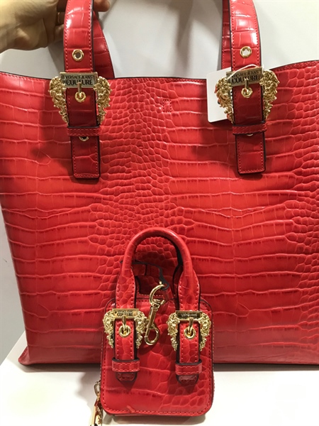 Túi Versace đỏ KG+