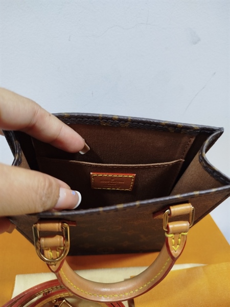 Túi LV Đứng Hoa Nâu KG+