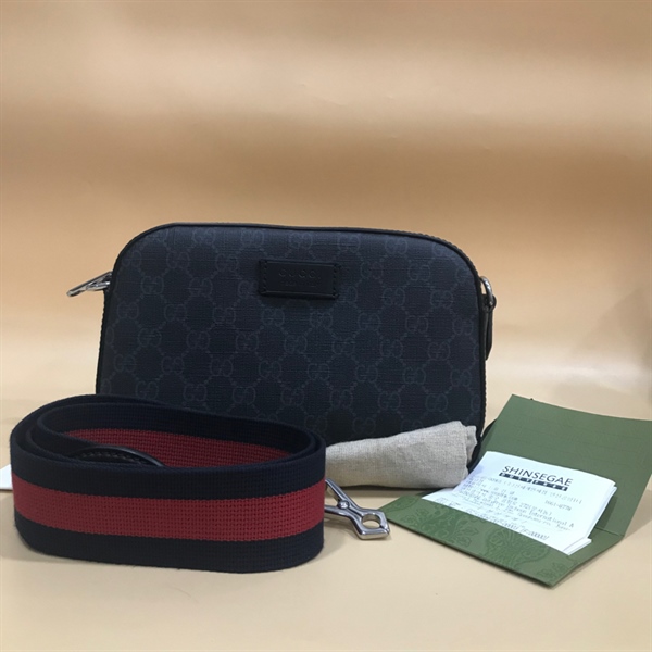 Túi GG đeo chéo Xanh Than+