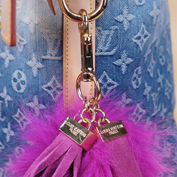 Túi LV Jean Xanh Kèm Charm+