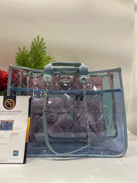 Túi Chanel xanh trong KG+