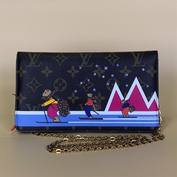 Túi xách LV 3 chú gấu lòng hồng +