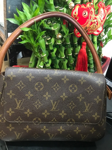 Túi LV Hoa Nâu 20cm+