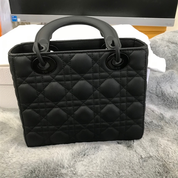 Túi Lady Dior Đen+