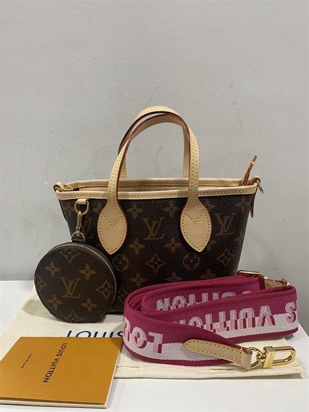 Túi LV Dây Hồng Có Charm +