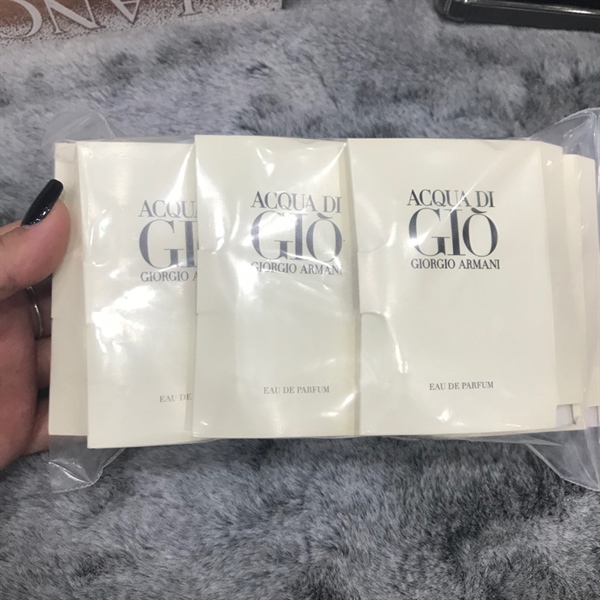 Sét 10 Chai nước hoa Acqua Di GIo 1.2ml+