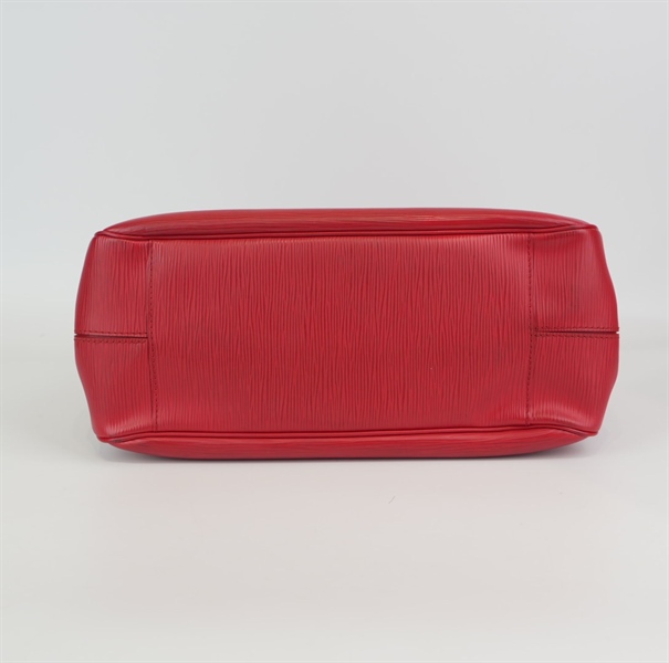 Túi LV xách tay vân đỏ 32cm +