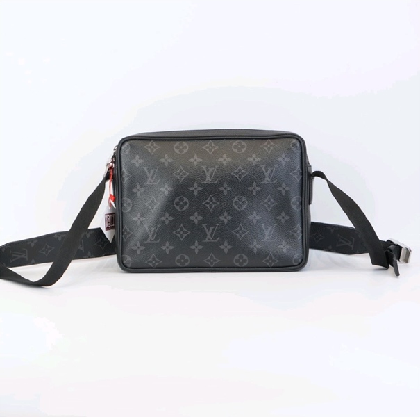 Túi LV hoa màu đen KG+