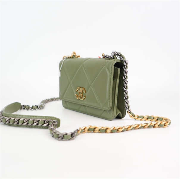 Túi Chanel xanh quân đội KG+