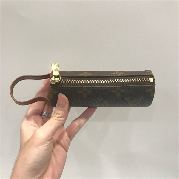 Ví LV trống hoa nâu +