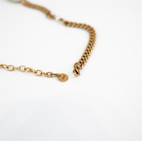 Dây chuyền Dior vàng đồng KG+