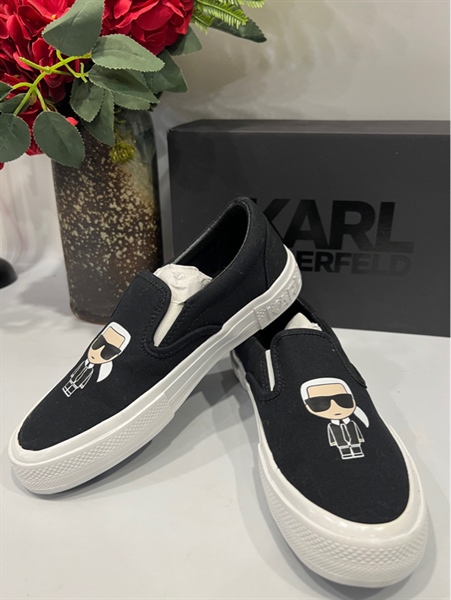 Giày Karl Lagerfeld đen KG+