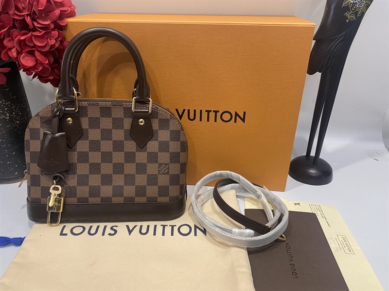 Túi LV Alma caro nâu +
