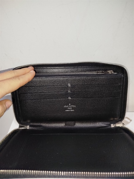 Ví LV Ô Vuông Nâu Có KHóa Bản lớn+