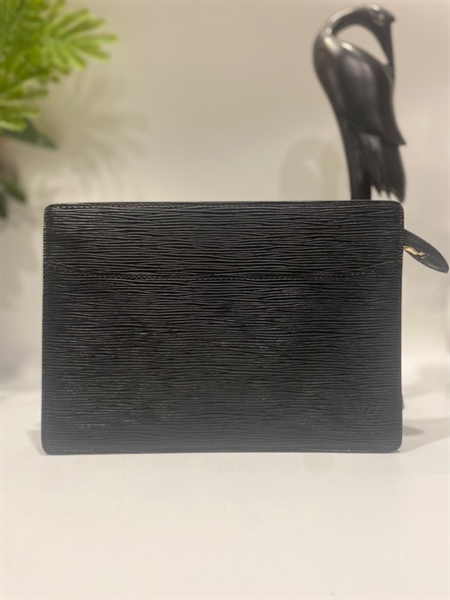 Túi LV clutch đen KG+