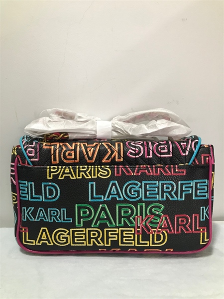 Túi Karl Lagerfeld Chữ Họa Tiết KG+