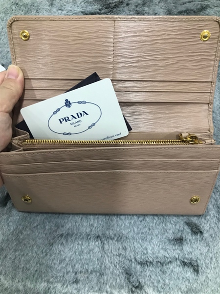 Ví Prada Màu Nude+