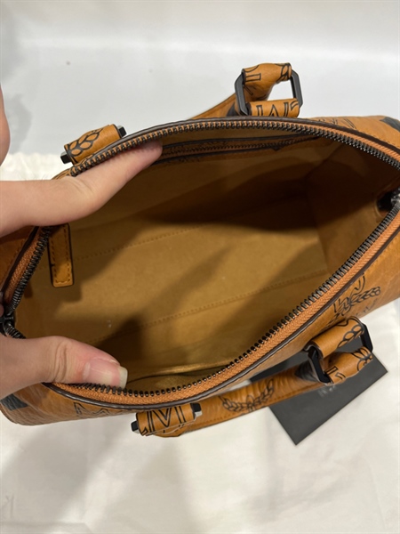 Túi MCM Speedy nâu KG+