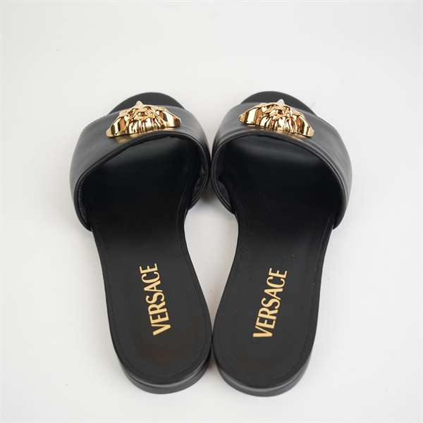 Dép Versace đen size 38 KG+