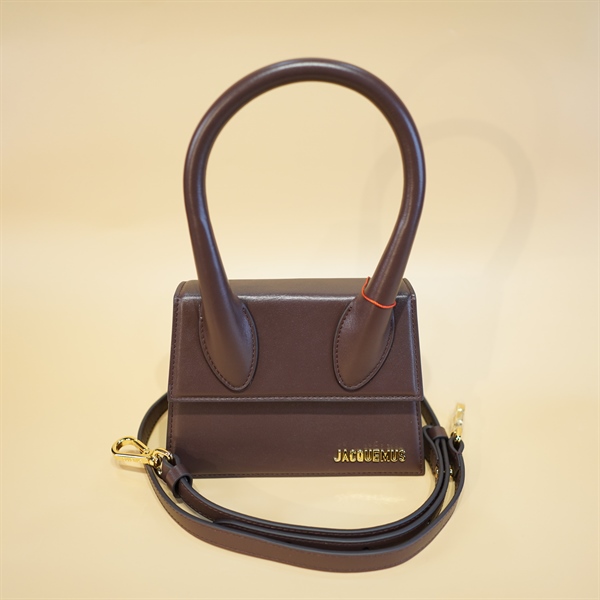 Túi Jacquemus màu nâu 18cm KG+