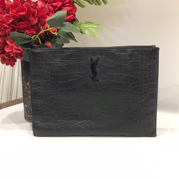 Túi YSL đen KG+