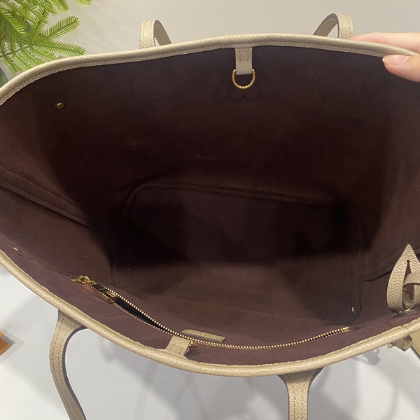 Túi LV never full xám KG+