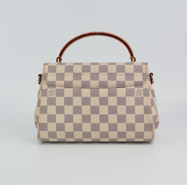 Túi LV Croisette ô vuông trắng kem (TR1157) Sz 22 KG+