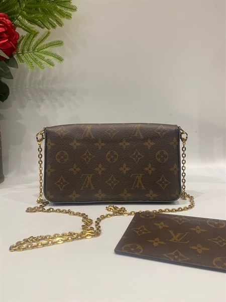 Túi LV 2 túi lòng đỏ KG+