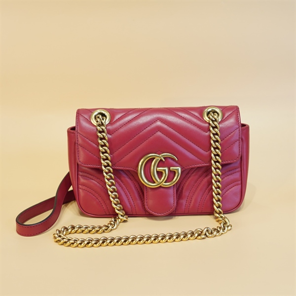 Túi xách GG vân đỏ KG+