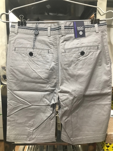 Quần Short D&G Nam Kaki Size 30 KG+