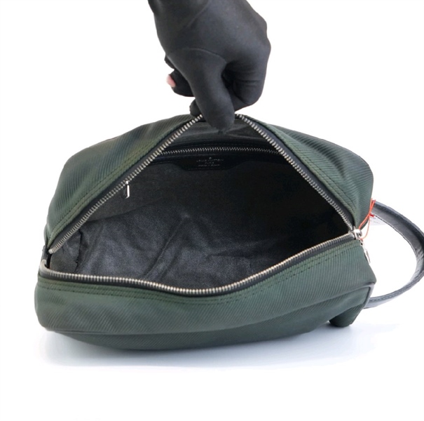 Túi LV vải ánh xanh đậm KG+