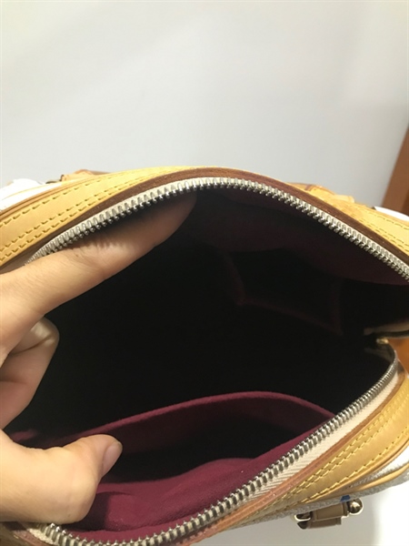 túi LV multi trắng+