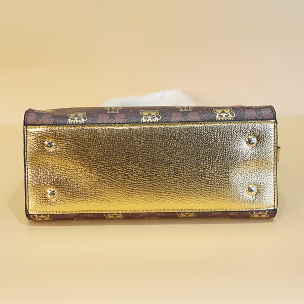 Túi Xách Karl Lagerfeld Nâu Hình Người KG+