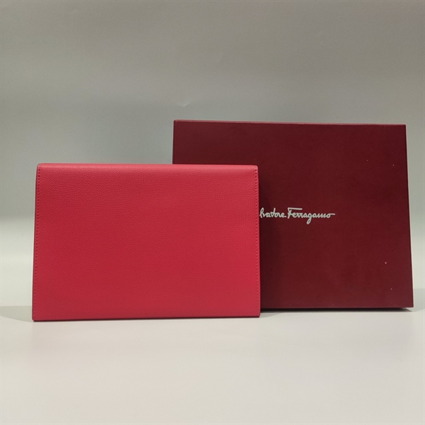 Túi Salvatore Ferramor Clutch đỏ