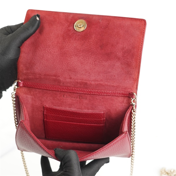 Túi Dior Woc đỏ đô KG+