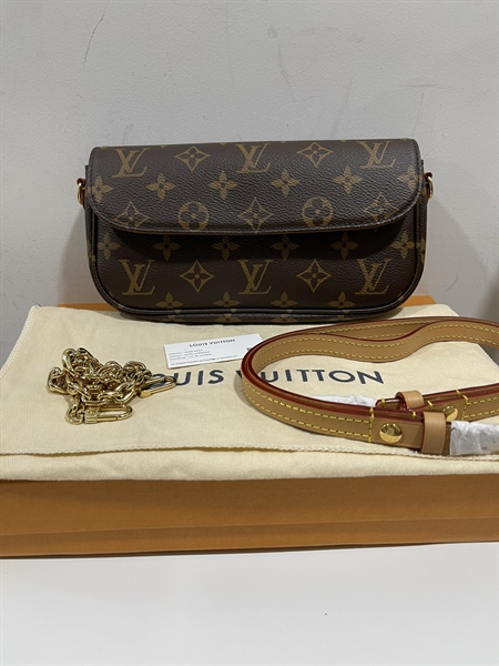 Túi LV Hoa Nâu Vàng+