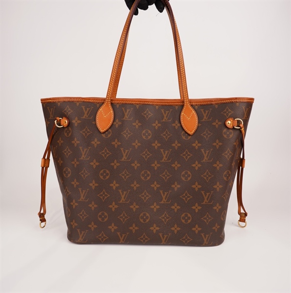 Túi LV neverfull lòng kem có lót form KG+