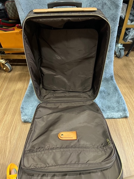 Vali LV hoa quai màu nâu+