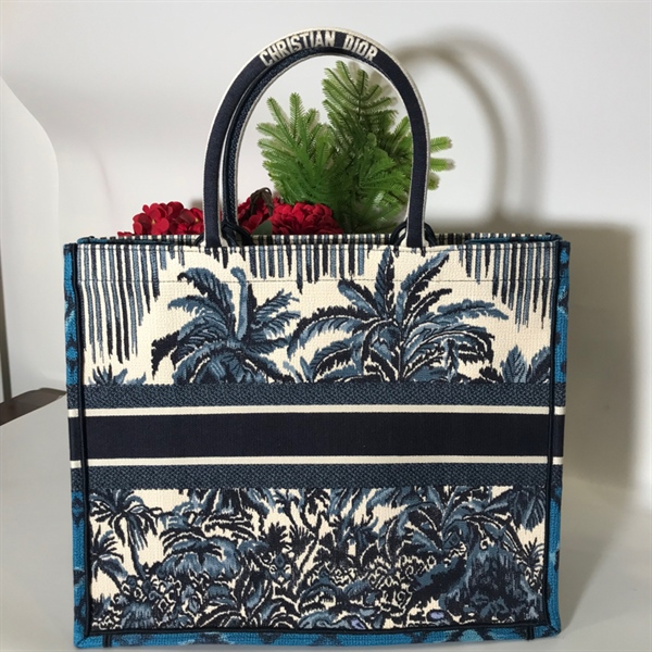 Túi Dior Tote xanh KG+