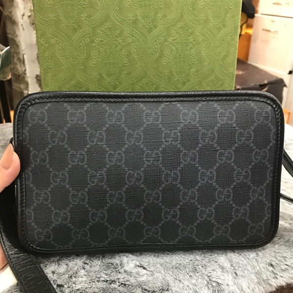 Túi hộp GG xanh đen 22cm+