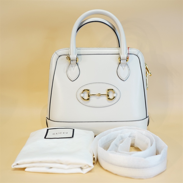 Túi xách GG trắng 24cm KG+