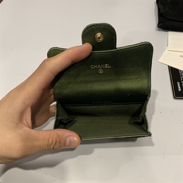 Ví Chanel Xanh Rêu KG+