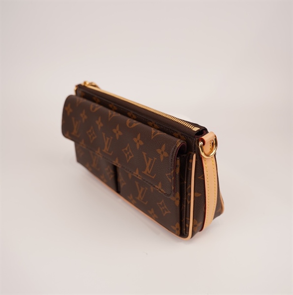 Túi LV hoa nâu 2 túi nhỏ+