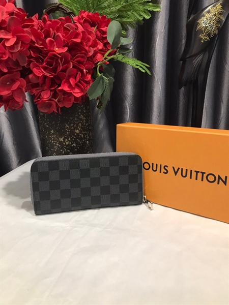 Ví LV ô đen xám +