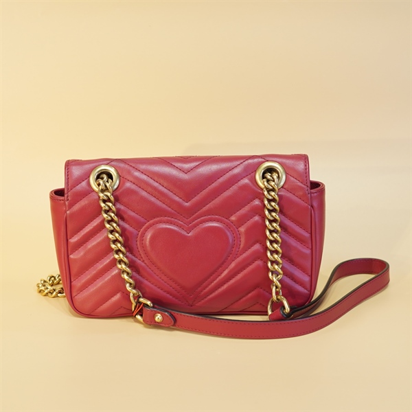 Túi xách GG vân đỏ KG+